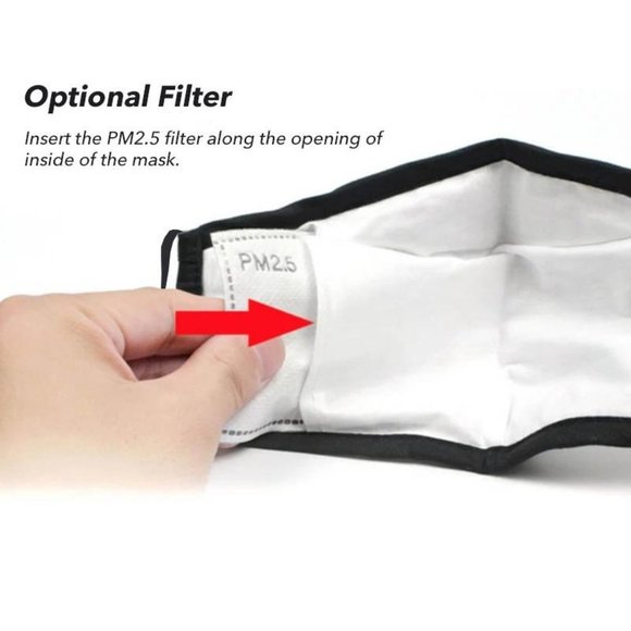 PM2.5 Activated Carbon Filter Insert For Mask - Picture 1 of 3
